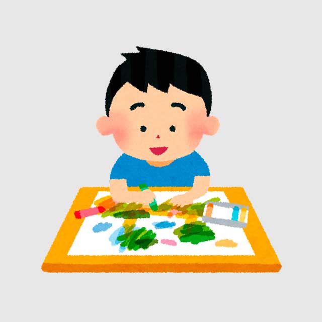 3. セルの裏側から彩色する